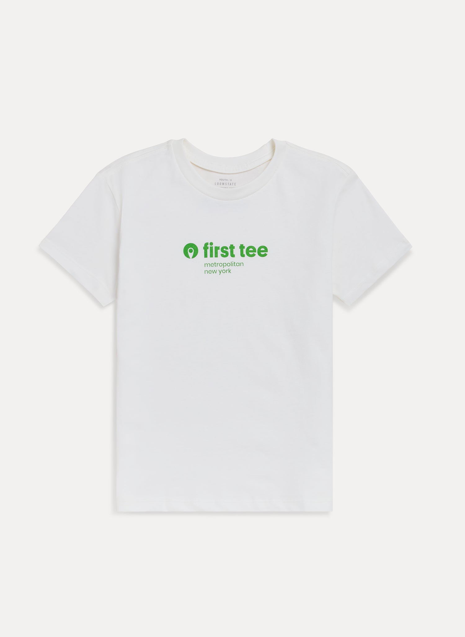 First Tee Off-white Tee