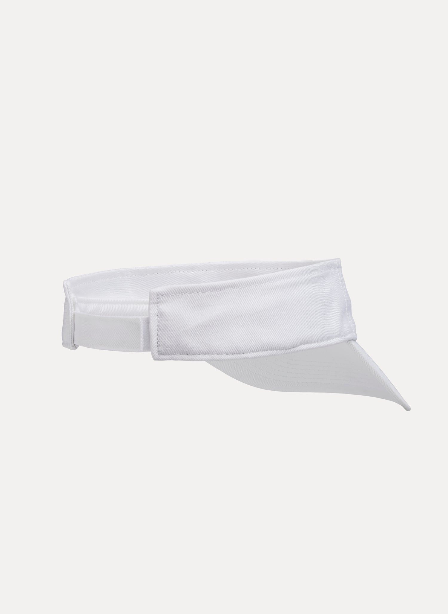 First Tee White Visor from back