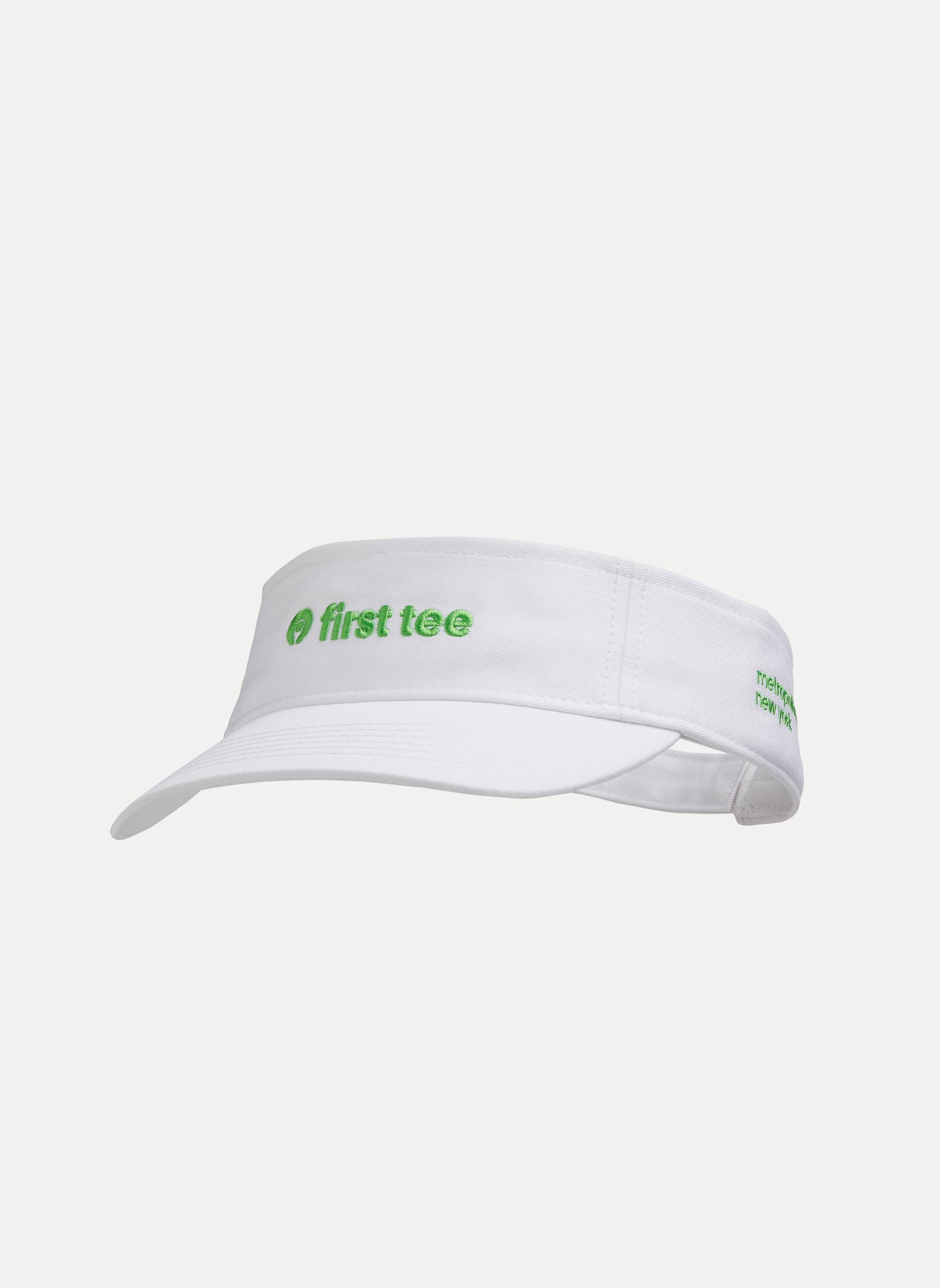 First Tee White Visor